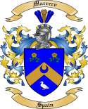 Marrero Family Crest from Spain