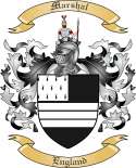 Marshal Family Crest from England