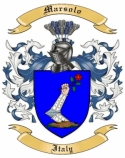 Marsolo Family Crest from Italy