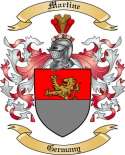 Martine Family Crest from Germany