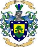 Martinez Family Crest from Spain