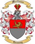 Martinnes Family Crest from Germany