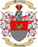 Martinns Family Crest from Germany