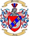 Marzilli Family Crest from Italy