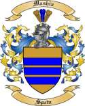 Mashia Family Crest from Spain
