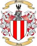 Masolo Family Crest from Italy
