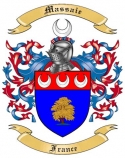 Massaie Family Crest from France
