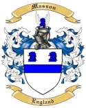 Masson Family Crest from England