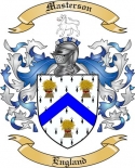 Masterson Family Crest from England
