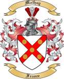 Mathay Family Crest from France