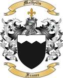 Mathelin Family Crest from France