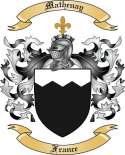 Mathenay Family Crest from France2