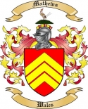 Mathews Family Crest from Wales