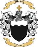 Mathey Family Crest from France2