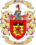 Matland Family Crest from Scotland
