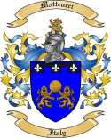 Matteucci Family Crest from Italy3
