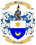Mauch Family Crest from Germany