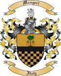 Maugeri Family Crest from Italy
