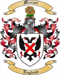 Maxuel Family Crest from England