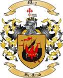 May Family Crest from Scotland