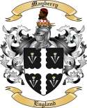 Mayberry Family Crest from England