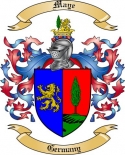 Maye Family Crest from Germany