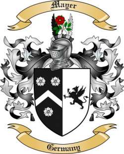Mayer Family Crest from Germany2
