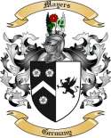 Mayers Family Crest from Germany