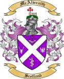 McAlwraith Family Crest from Scotland2
