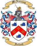 McAneaney Family Crest from Ireland