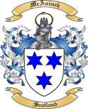 McAninch Family Crest from Scotland