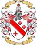 McArt Family Crest from Ireland