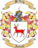 McArty Family Crest from Ireland2
