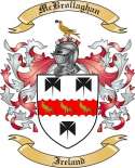 McBrollaghan Family Crest from Ireland