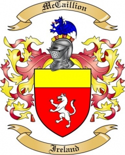 McCaillion Family Crest from Ireland