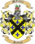 McCallick Family Crest from Scotland