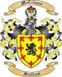 McCalman Family Crest from Scotland