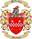 McCamley Family Crest from Scotland