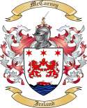McCarney Family Crest from Ireland