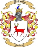 McCarthy Family Crest from Ireland