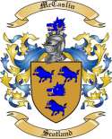McCaslin Family Crest from Scotland