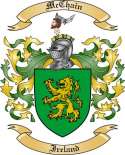 McChain Family Crest from Ireland