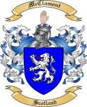 McClamont Family Crest from Scotland