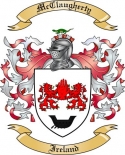 McClaugherty Family Crest from Ireland