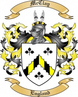 McClay Family Crest from England