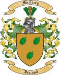 McClery Family Crest from Ireland