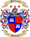 McCloaud Family Crest from Scotland