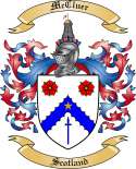 McCluer Family Crest from Scotland