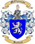 McClymonds Family Crest from Scotland