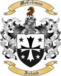 McColeman Family Crest from Ireland